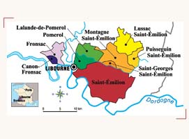 Carte des appellations